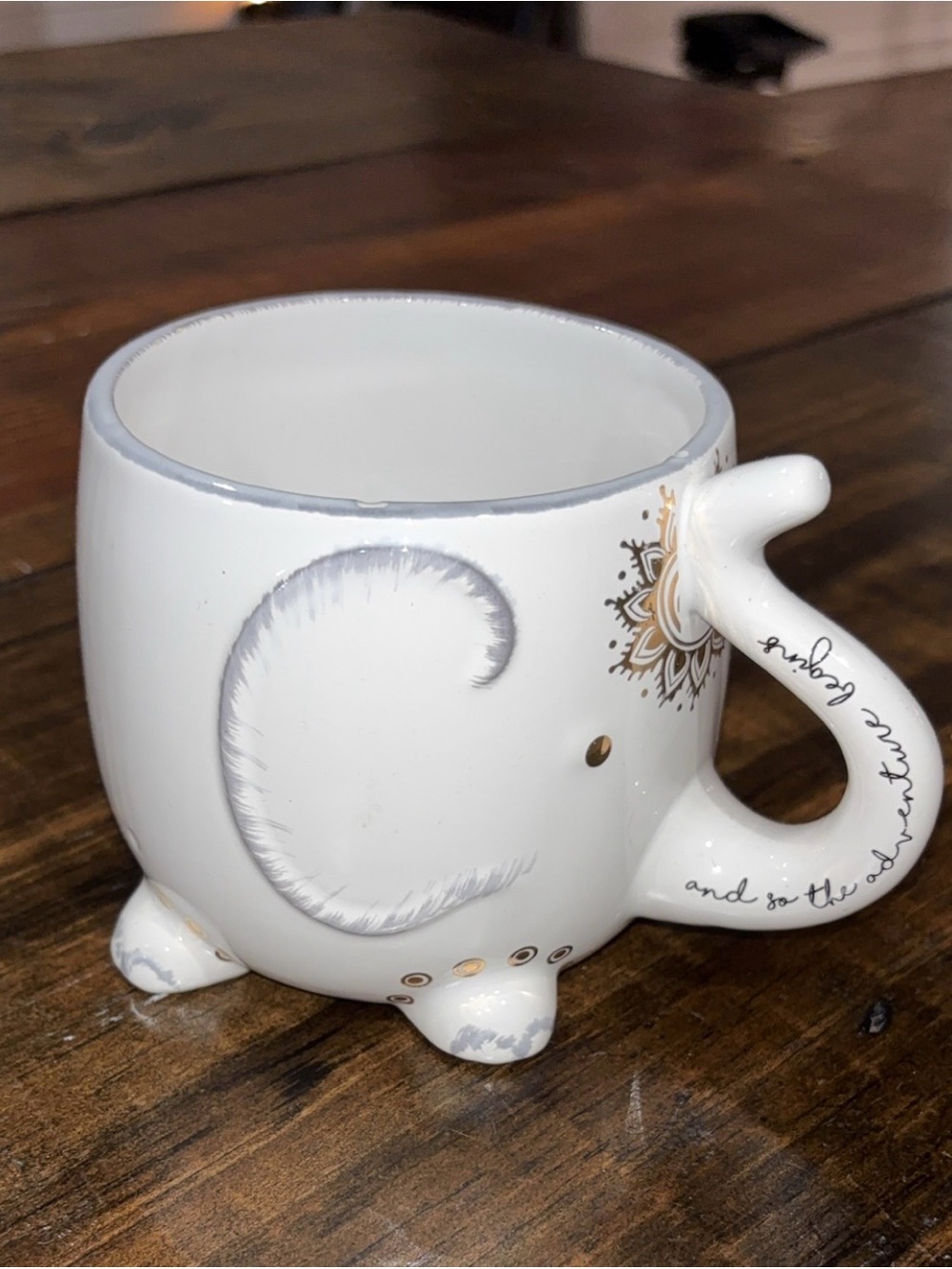 Tri-Coastal Designs Elephant Ceramic Mug